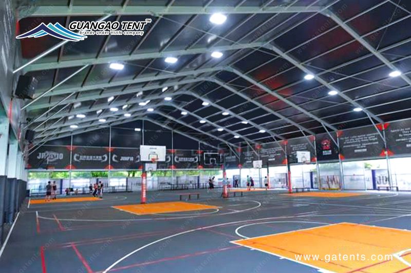 خيمة ملعب كرة السلة