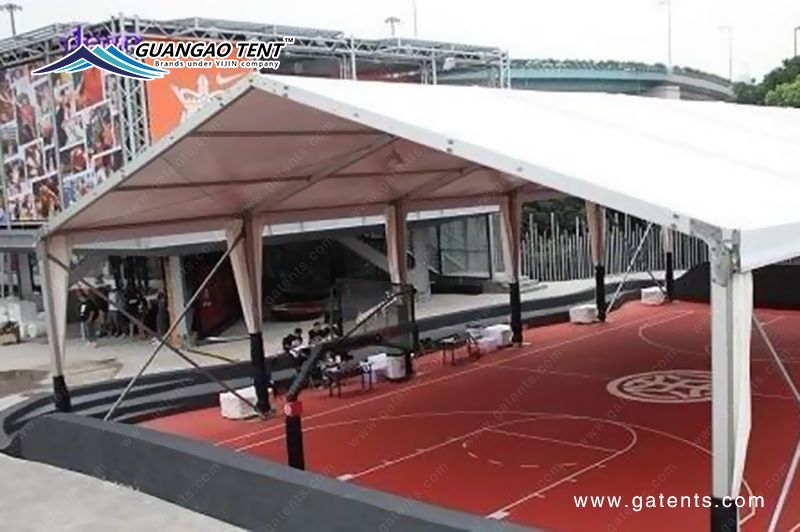 basketball stadium tent
