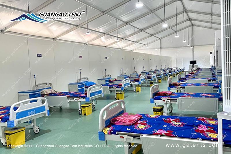 Tente de prévention des épidémies Mandalay Kunming