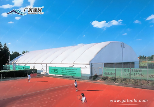 网球场篷房建筑  打造全天候运营的网球场馆