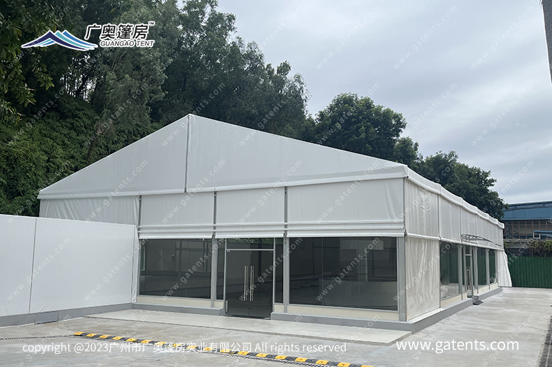 广州体育职业技术学院体育篷房案例