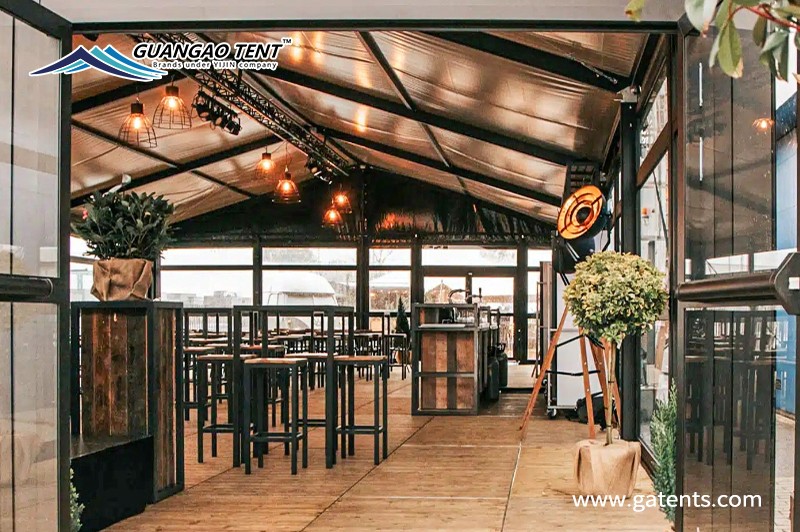 Tente de restaurant