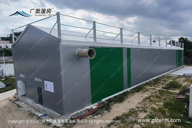 发酵仓篷房（大棚）安装视频