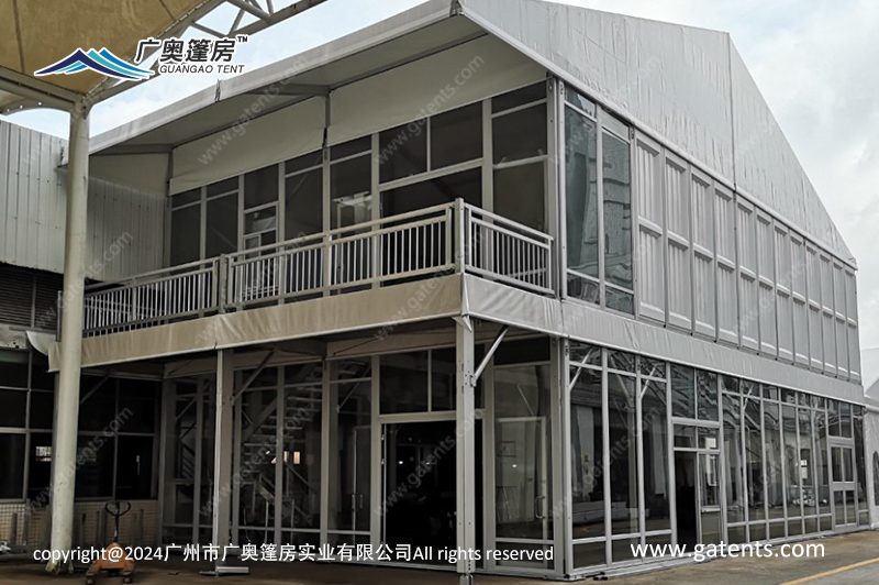 企业内展厅样板双层篷房