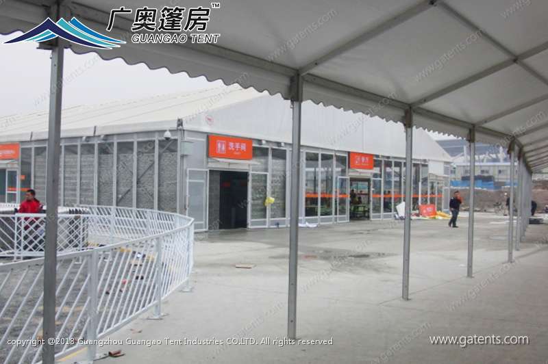 南站搭建篷房