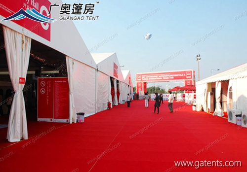 广奥篷房 ▏解说冬季展会篷房内部取暖方法