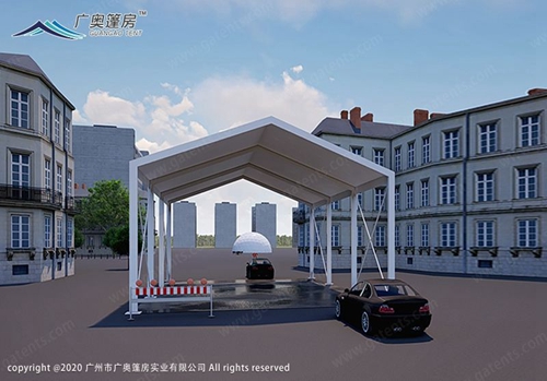 春节疫情防控期  检疫帐篷篷房助于安全便捷户外检疫工作