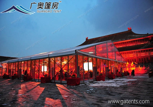 广奥餐厅篷房胜过传统混凝土建筑餐厅