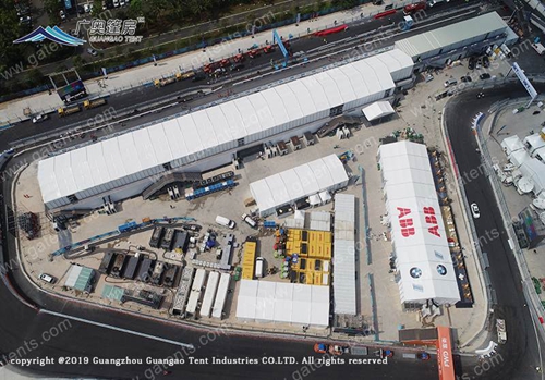 冬奥会竞赛场地边搭建的临时篷房是用来干嘛的