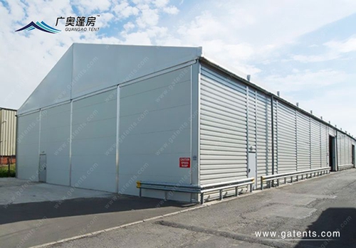 旺季来临前，企业选用仓储篷房优先解决货物堆积问题